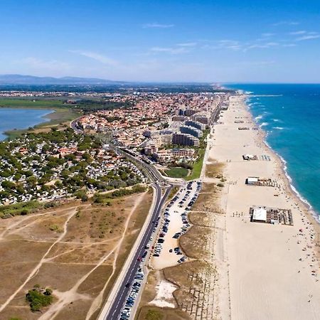Appart T2 Calme - Centre De Canet - Parking - Clim Exteriör bild