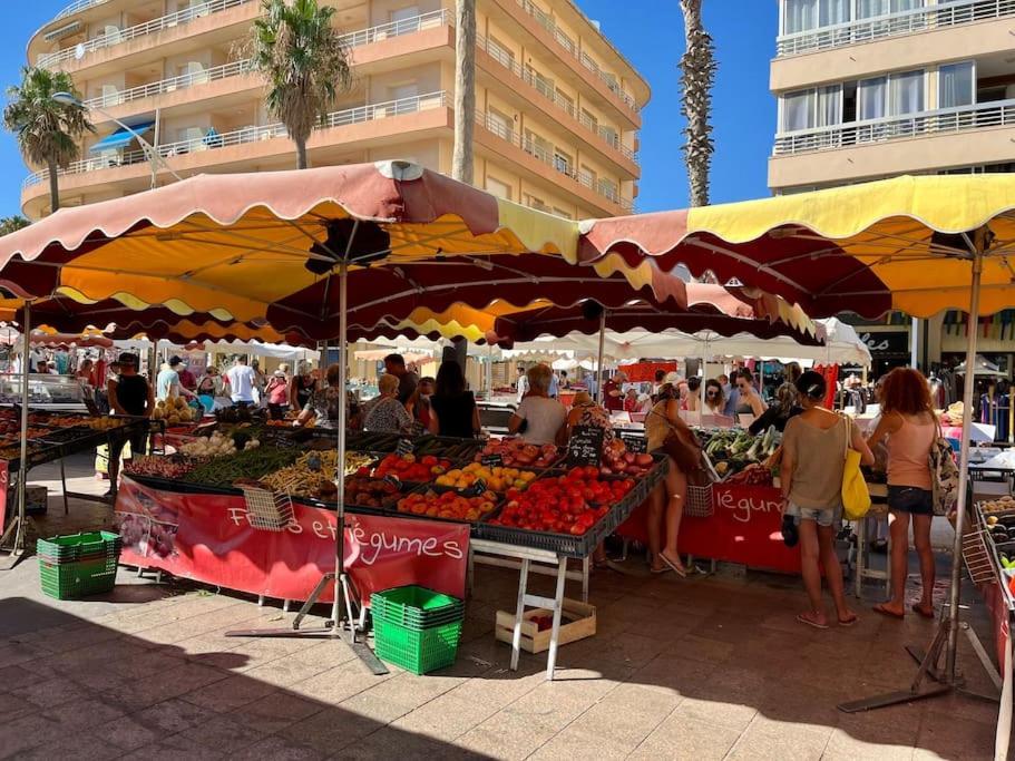 Appart T2 Calme - Centre De Canet - Parking - Clim Exteriör bild
